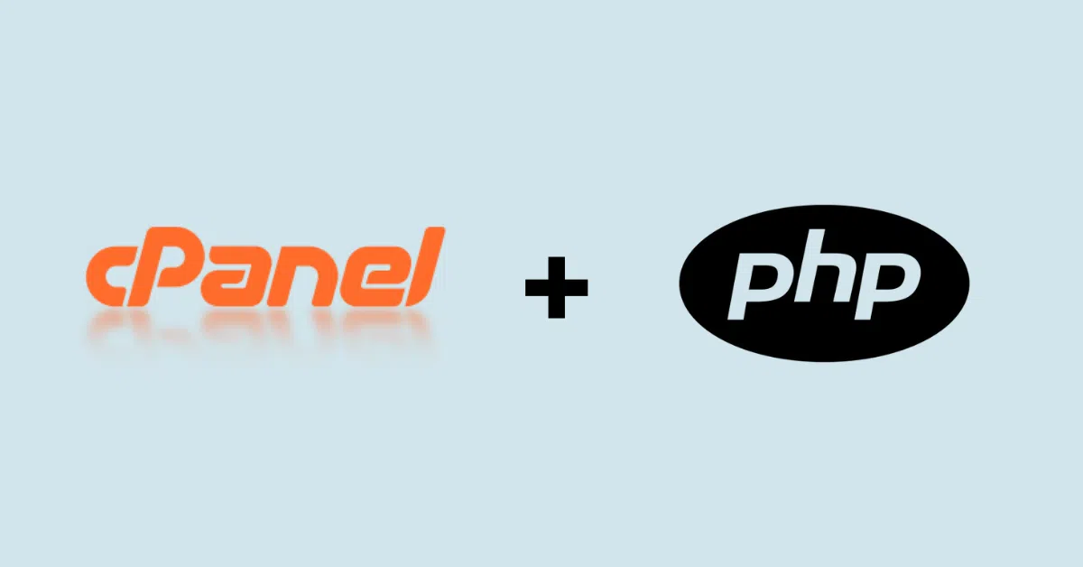 cPanel and PHP logos