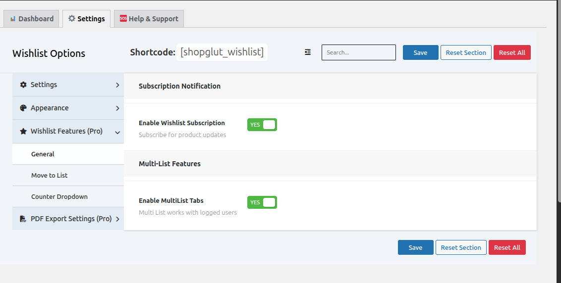 Multi-List Management