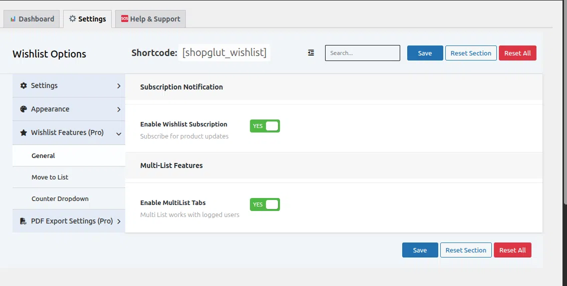 Multi-List Management