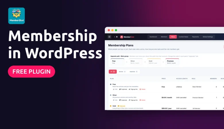 How to Create a Membership Site in WordPress (Free)